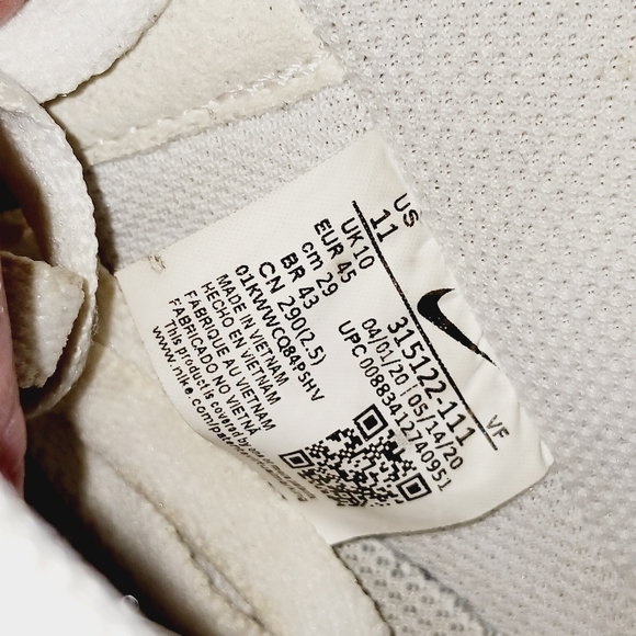 Nike Air Force 1 '07 LV8 Streetwear/Lifestyle Shoes Size 11 - Picture 6 of 9